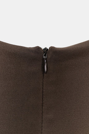 DRAPED WAIST PLAYSUIT DRESS - Image 6