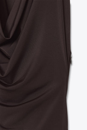 GATHERED MIDI DRESS - Image 9