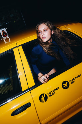 SHORT DRESS WITH SASH - Image 1