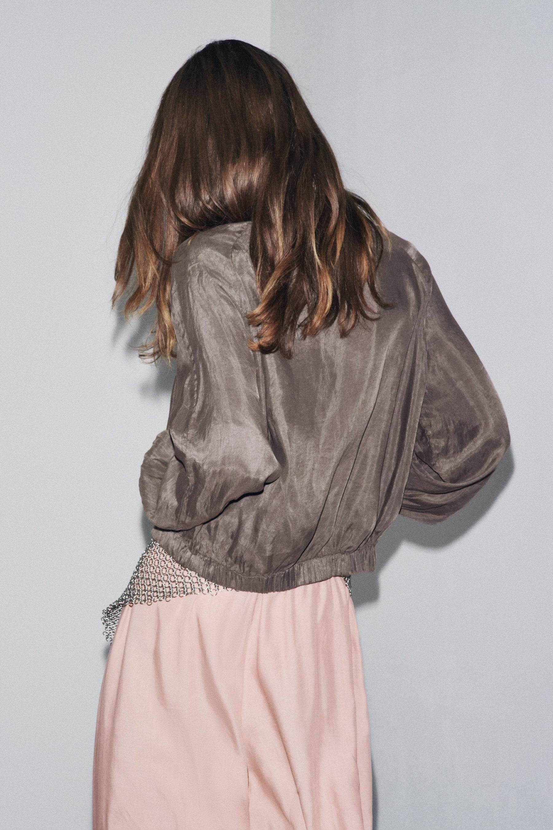 Flowy Bomber Jacket