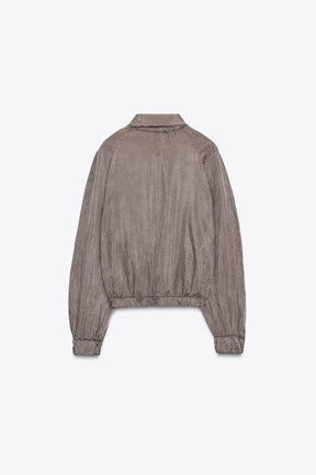 Flowy Bomber Jacket