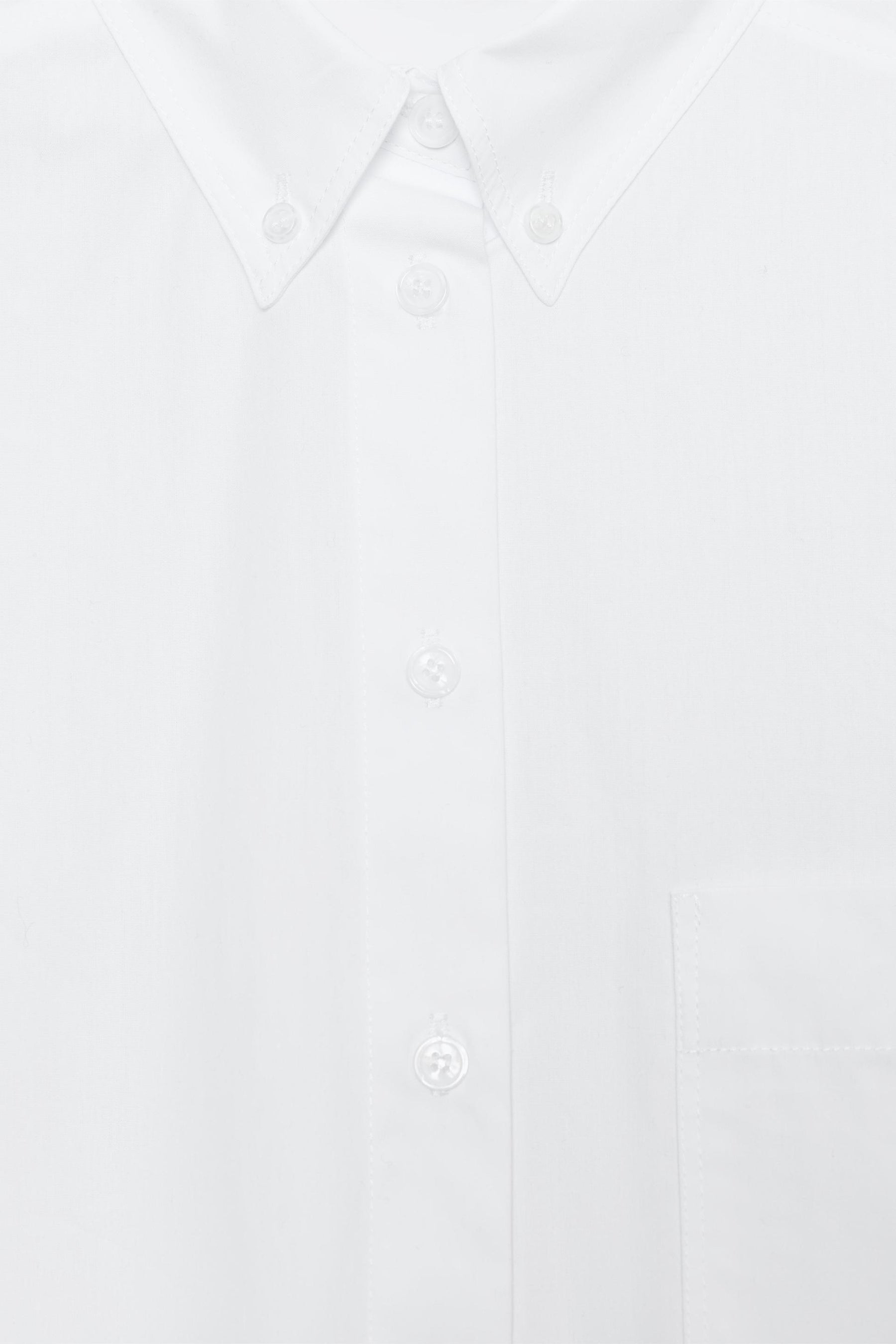 Poplin Shirt with Pocket