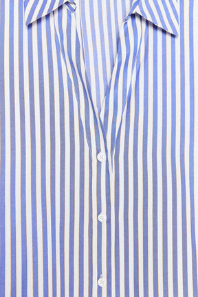 WIDE-SLEEVE POPLIN SHIRT
