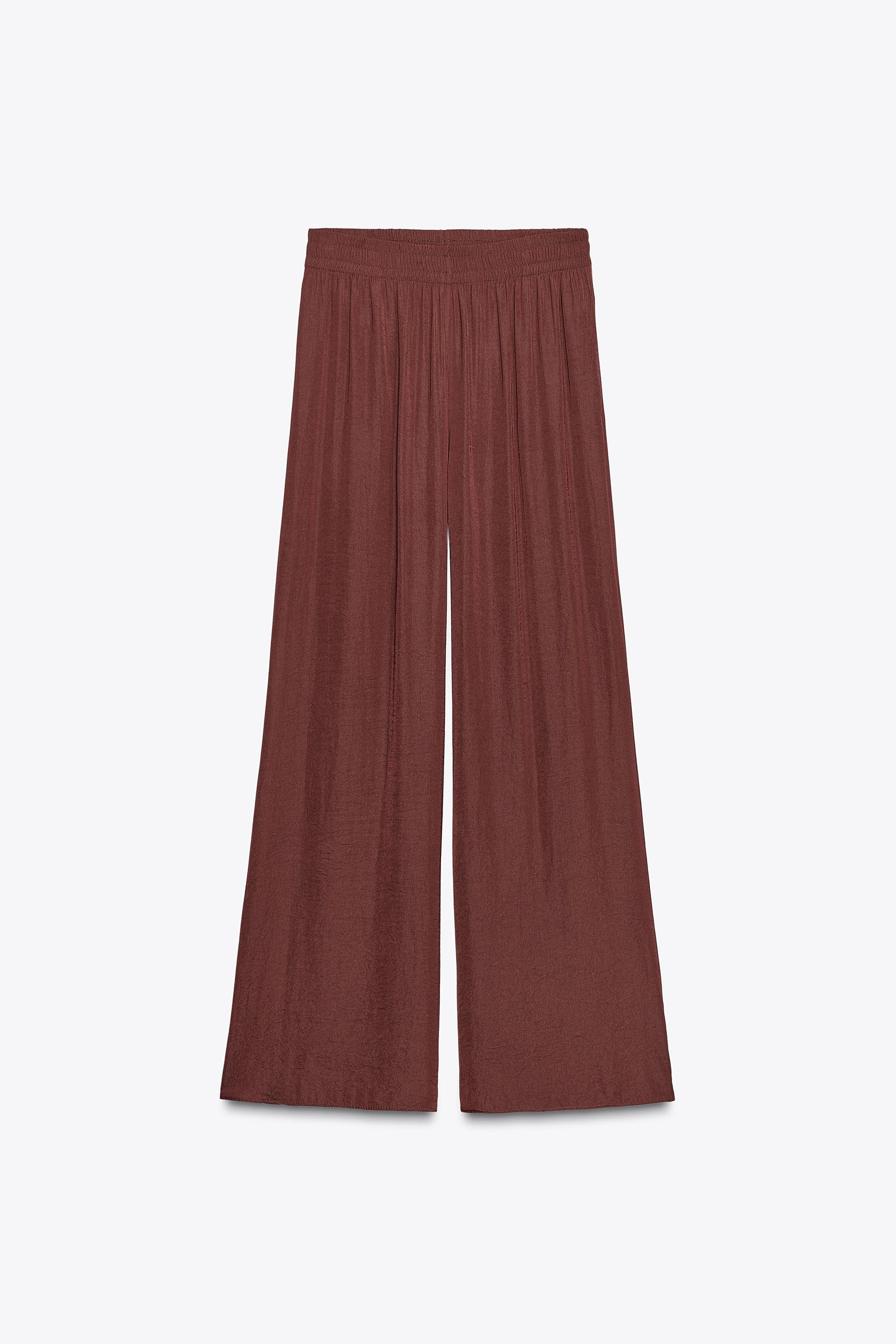 WIDE FLOWING TROUSERS