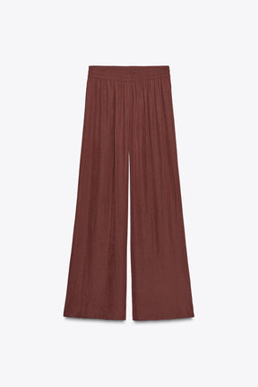 WIDE FLOWING TROUSERS