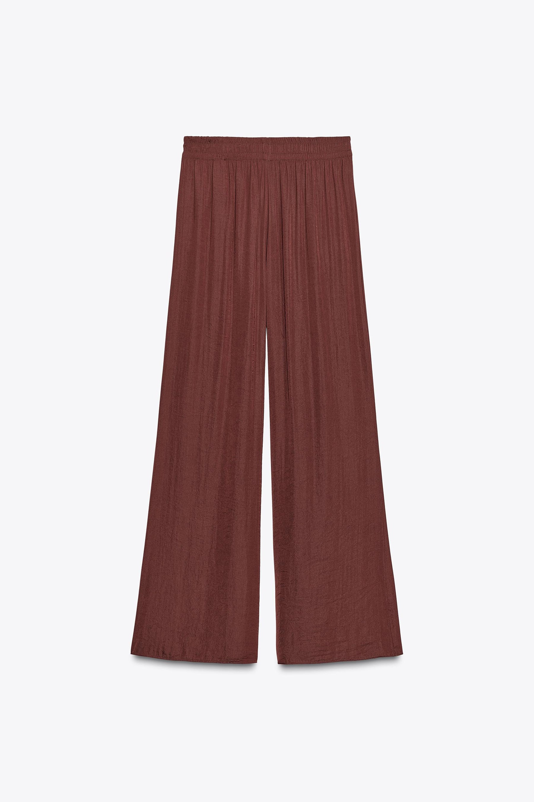 WIDE FLOWING TROUSERS