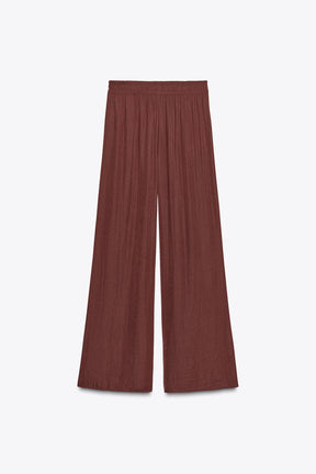 WIDE FLOWING TROUSERS