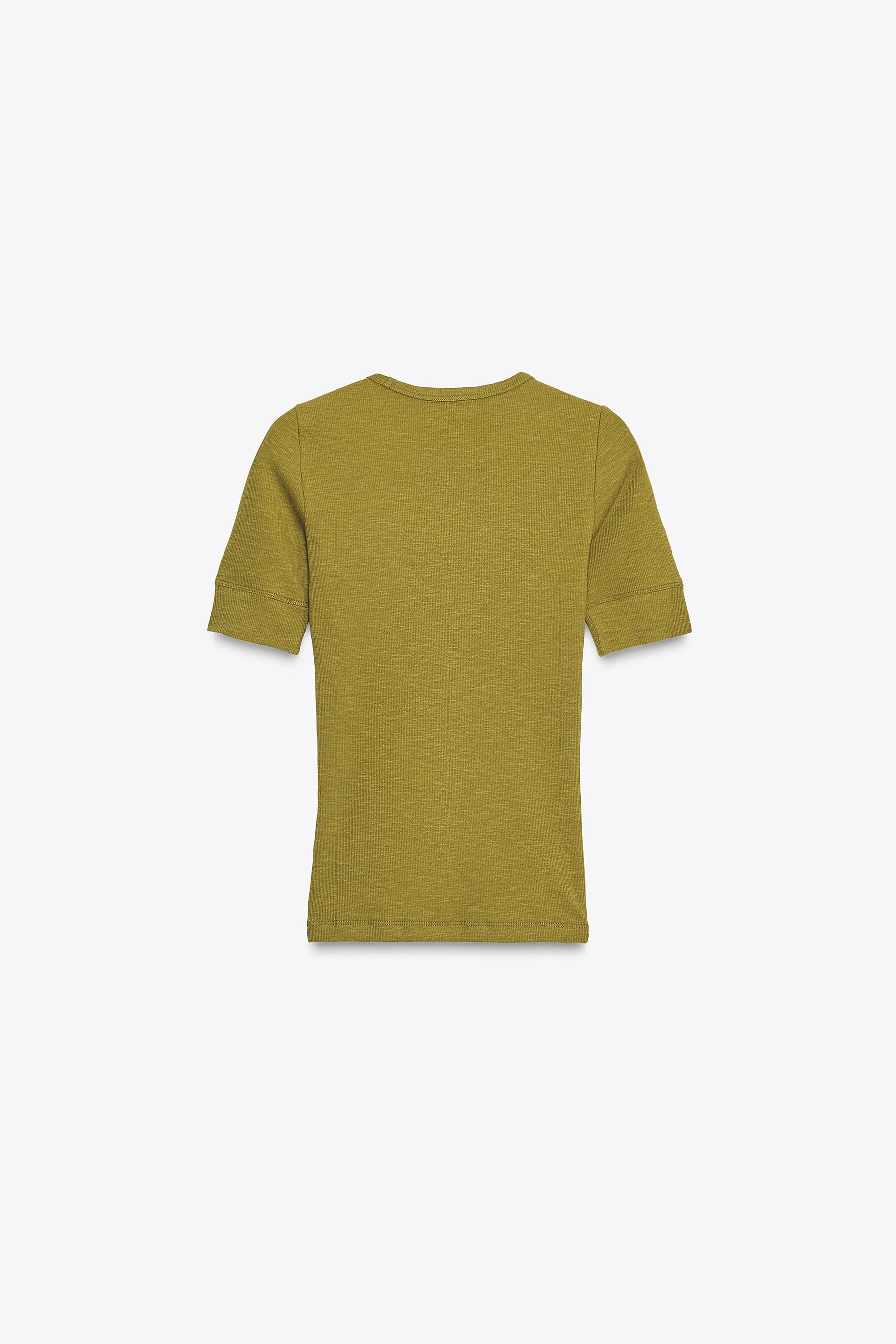 Rib Short Sleeve Shirt