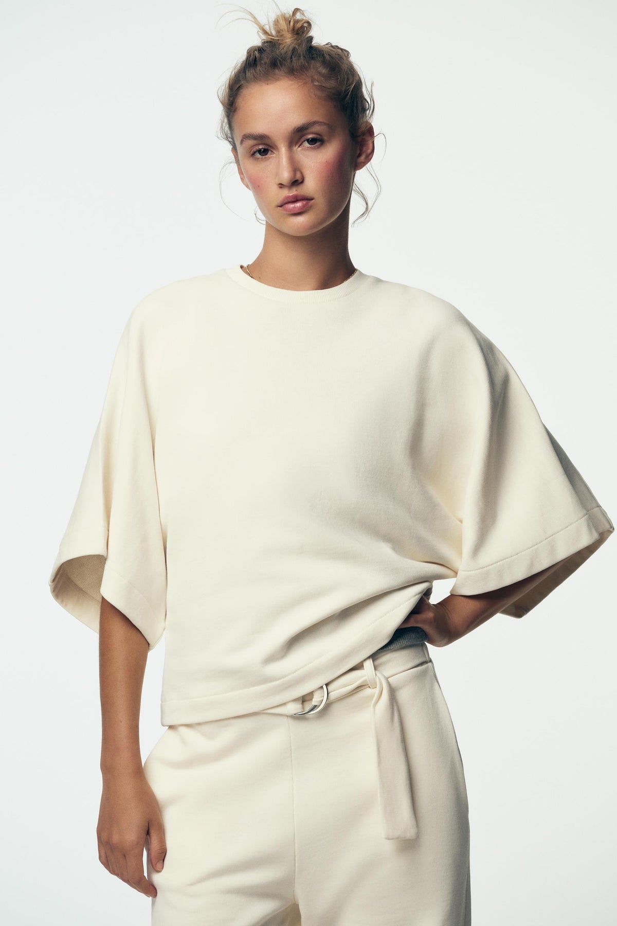 Short Sleeve Sweatshirt