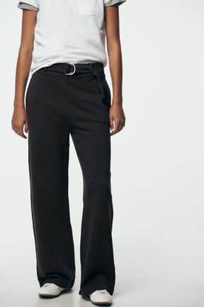 Rustic Trousers with Belt