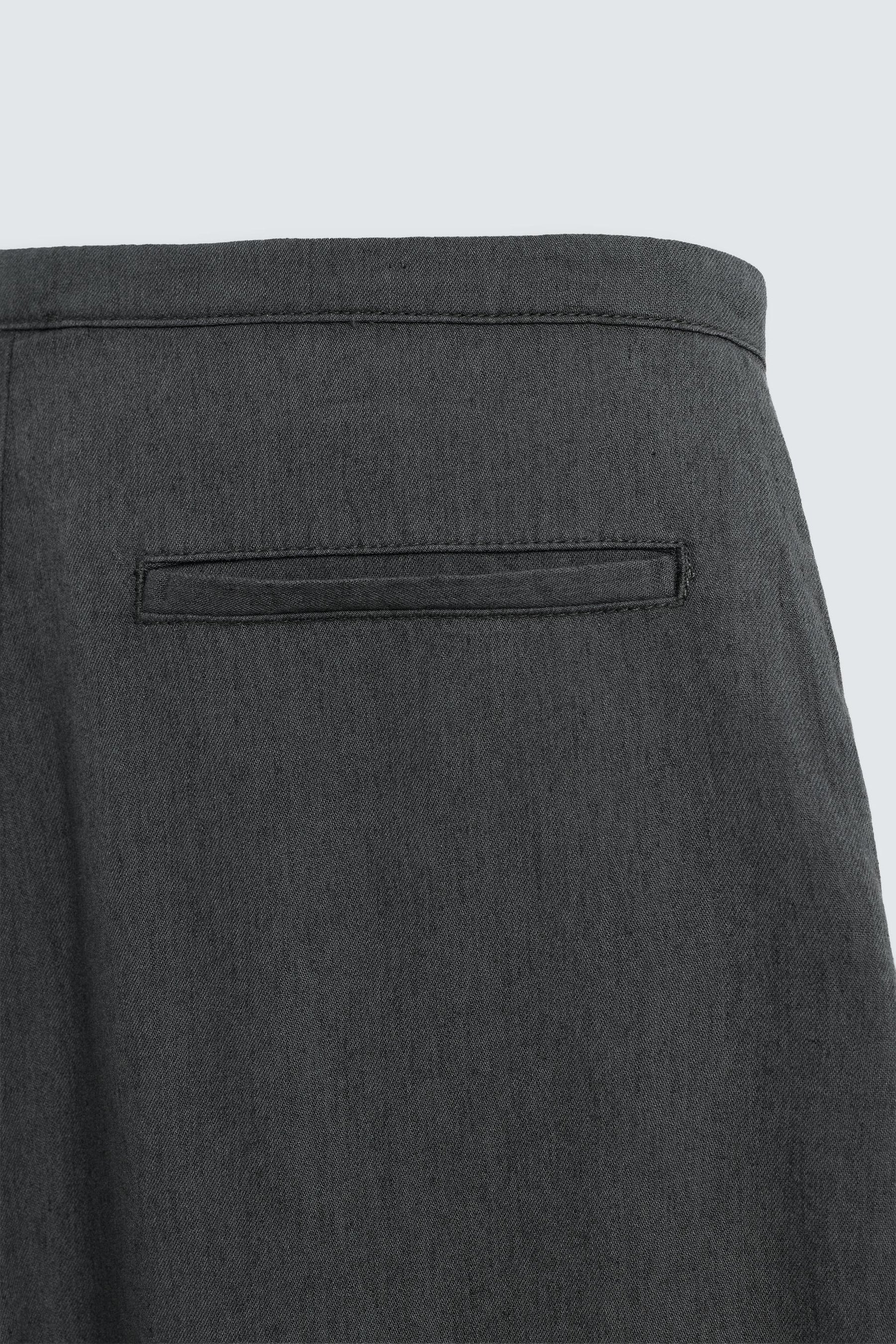 COTTON/LINEN TROUSERS - Image 10