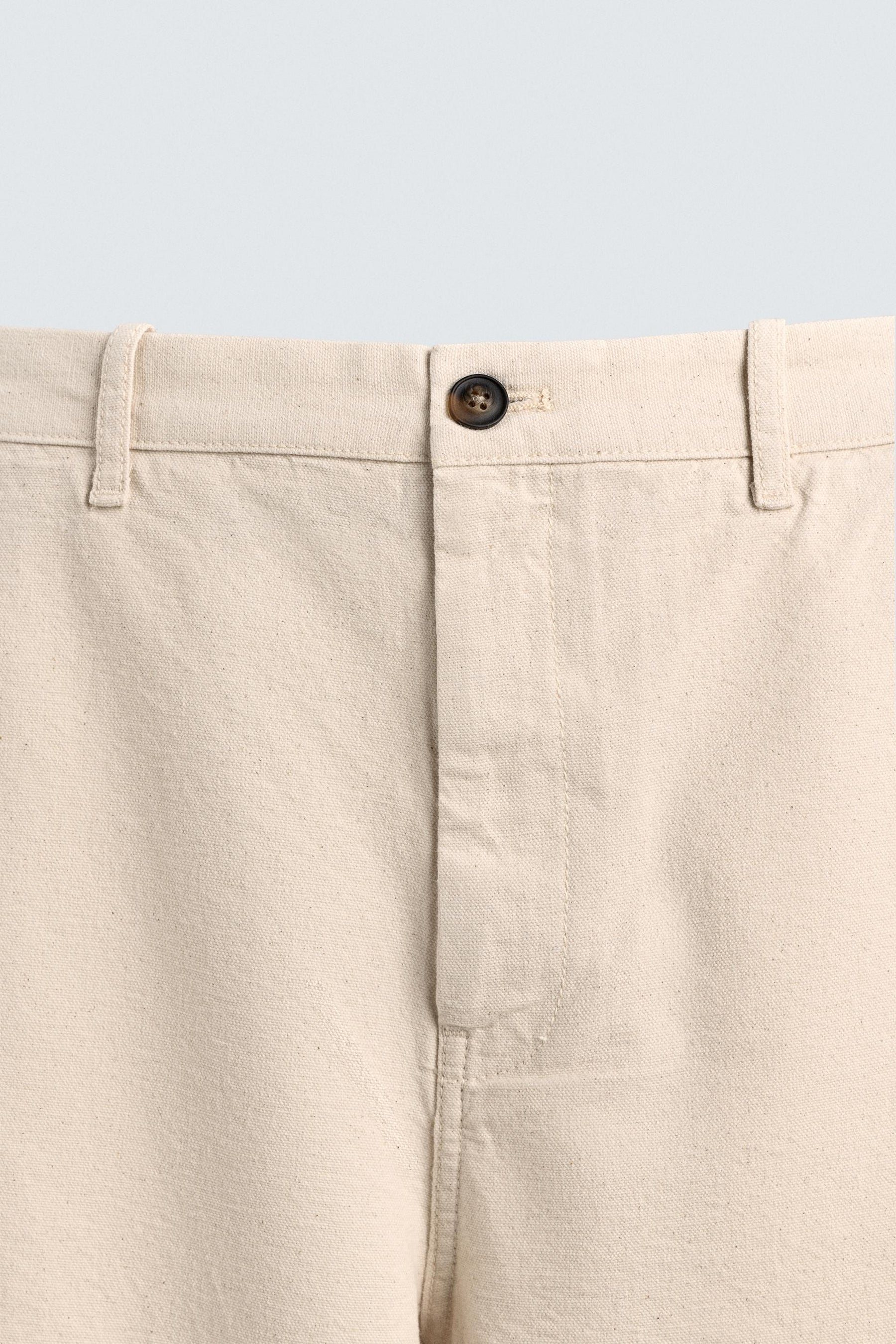 STRAIGHT-LEG CHINO TROUSERS - Image 7