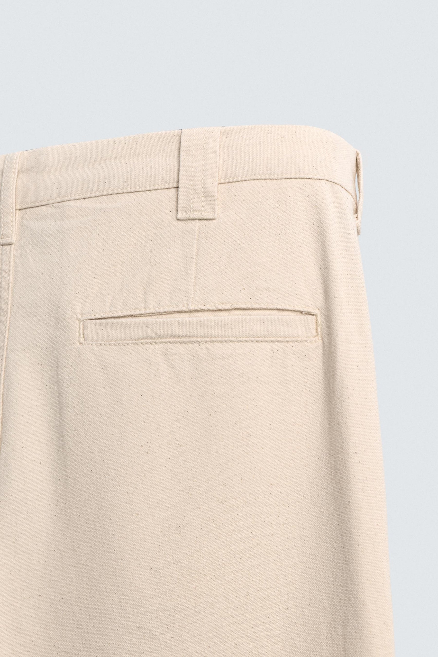 STRAIGHT-LEG CHINO TROUSERS - Image 8