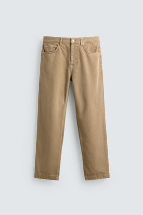 WASHED REGULAR FIT JEANS - Image 6