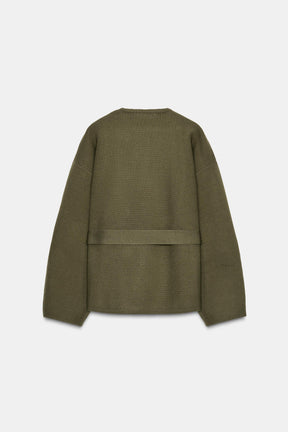 Belted Cardigan