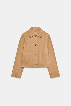 100% Suede Leather Jacket
