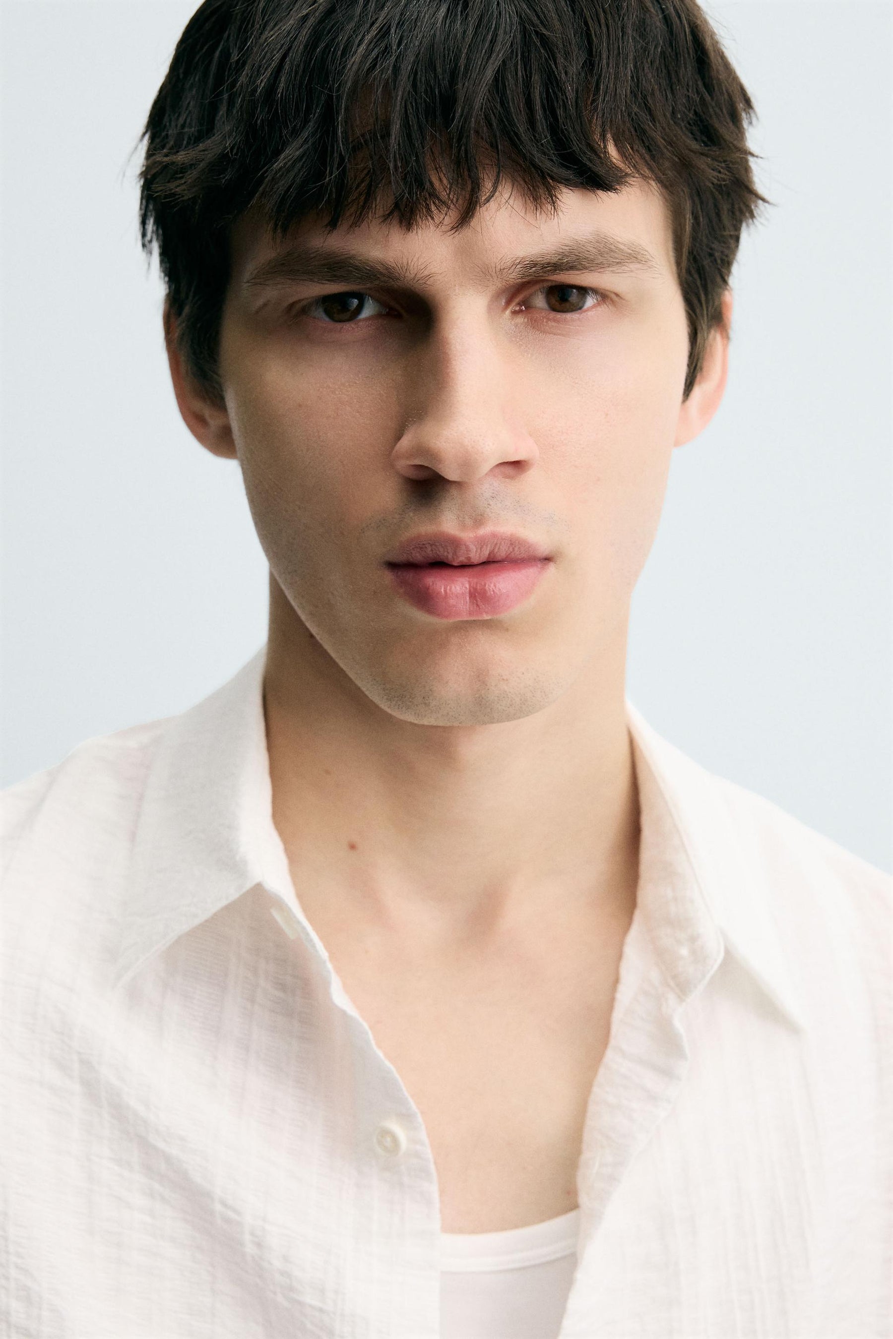 FLOWING TEXTURED SHIRT - Image 6