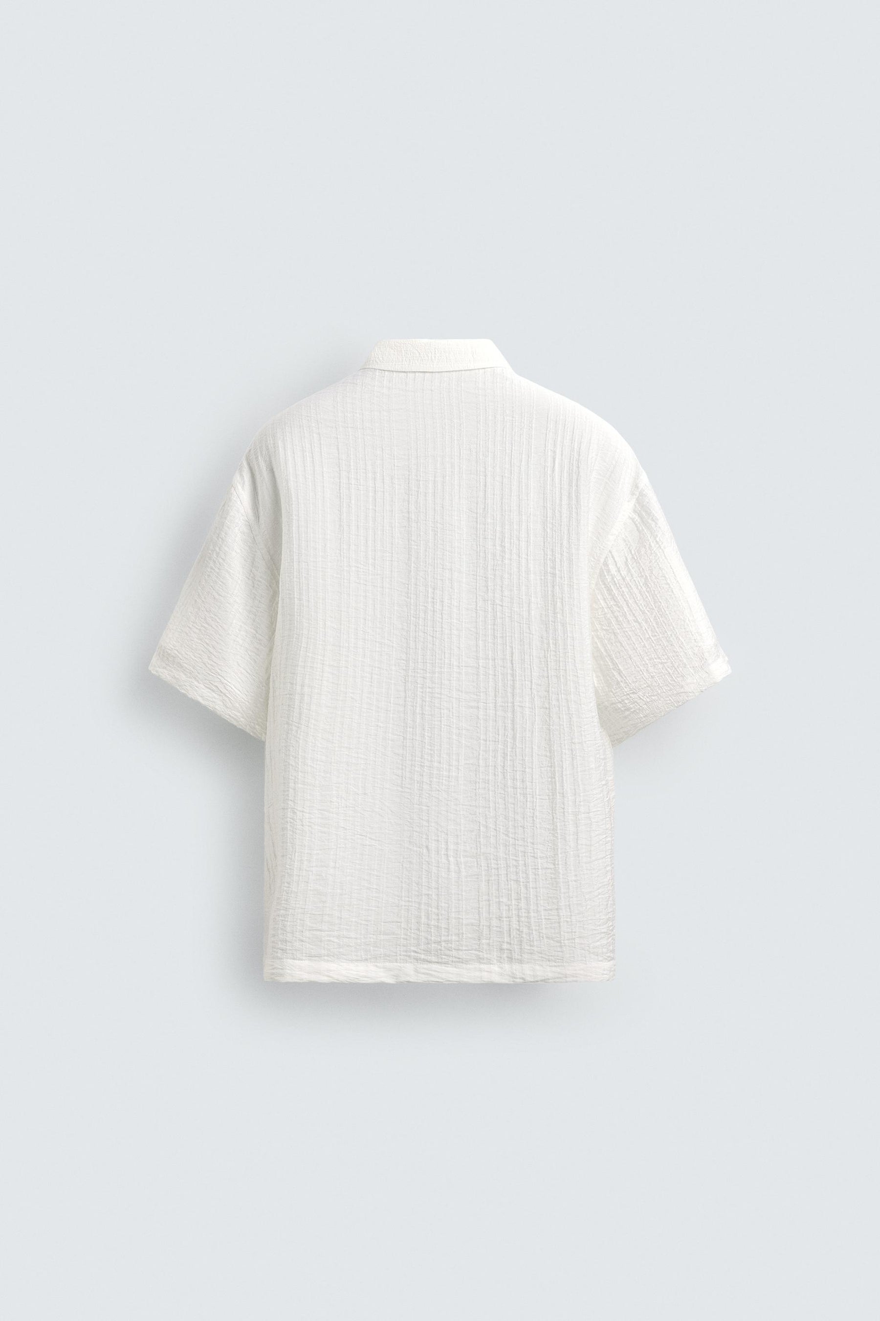 FLOWING TEXTURED SHIRT - Image 8