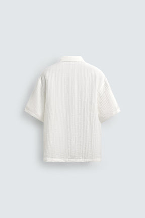 FLOWING TEXTURED SHIRT - Image 8