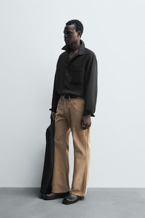 STRIPED FLOWING SHIRT - Image 4