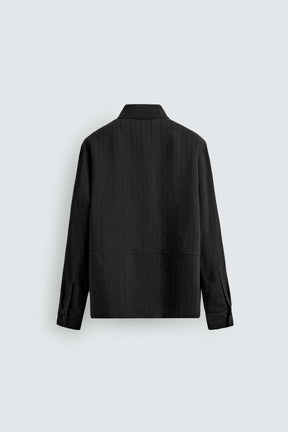 STRIPED FLOWING SHIRT - Image 7