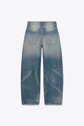 Mid-Waist Baggy Jeans