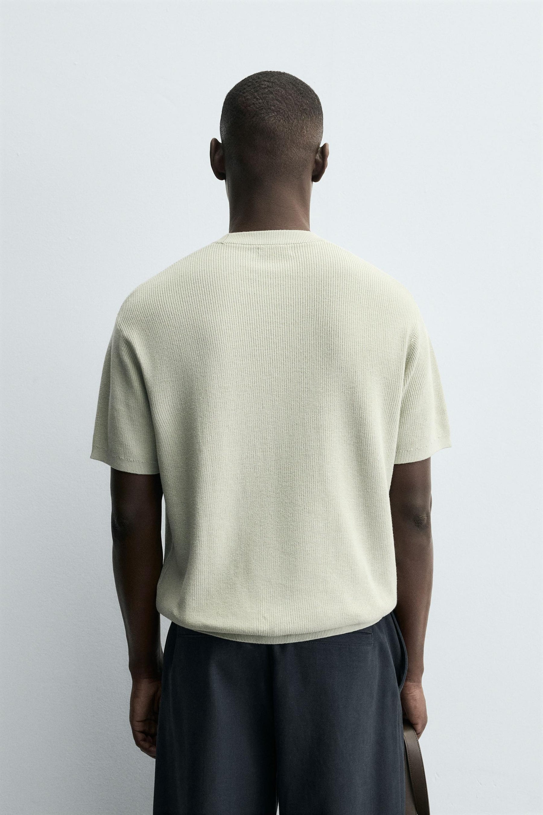 PURL KNIT T-SHIRT - Image 3