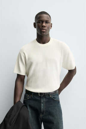 PURL KNIT T-SHIRT - Image 2