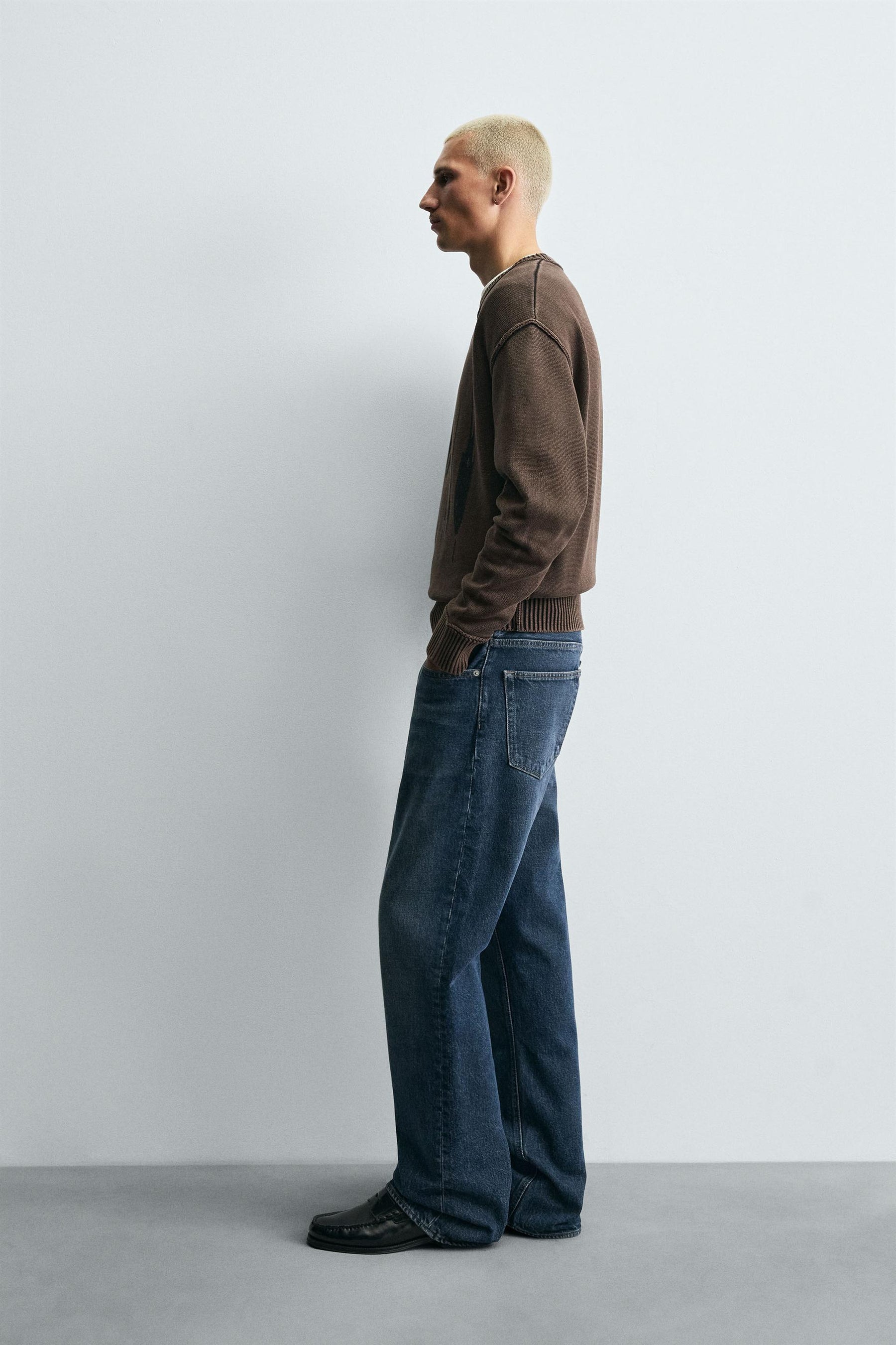 WASHED PRINT SWEATER - Image 4