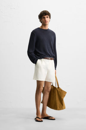 LINEN-COTTON SWEATER - Image 4