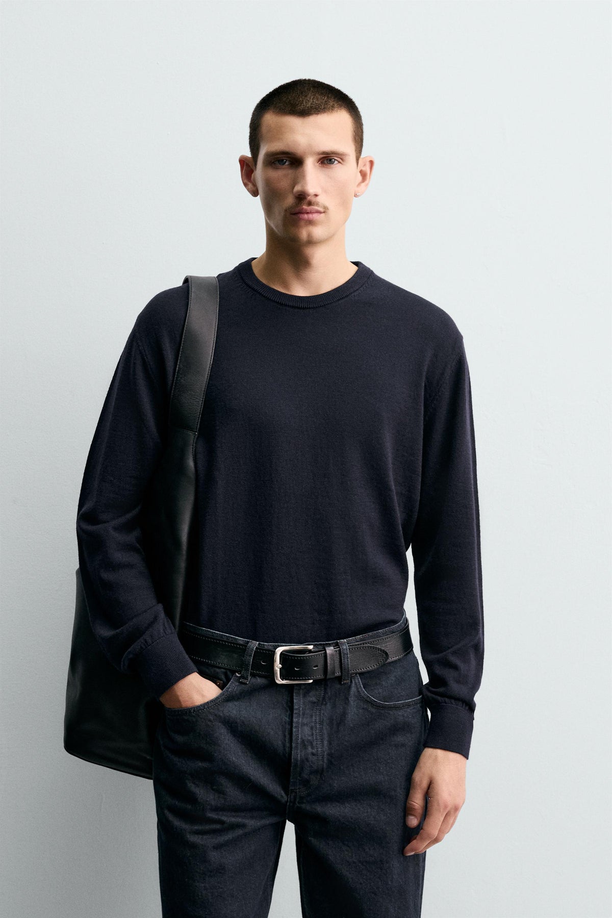 REGULAR FIT WOOL JUMPER - Image 2