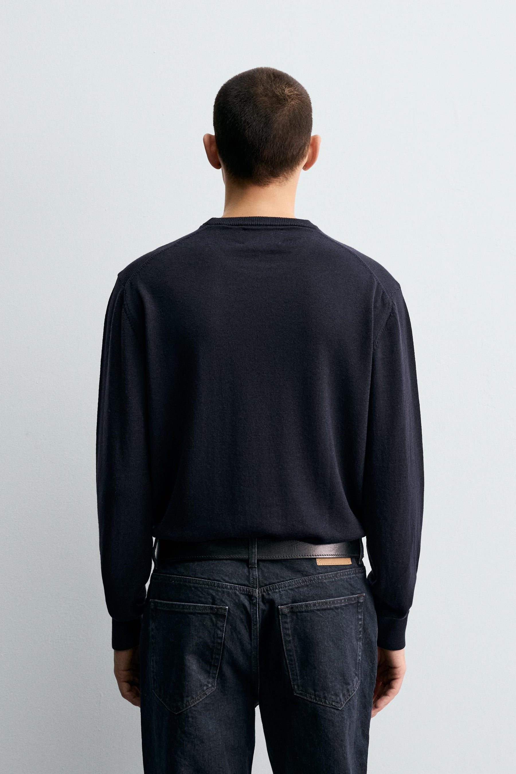 REGULAR FIT WOOL JUMPER - Image 3