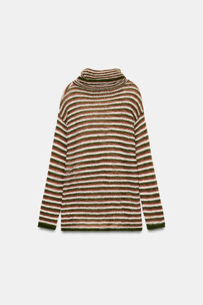 STRIPED KNIT JUMPER - Image 5