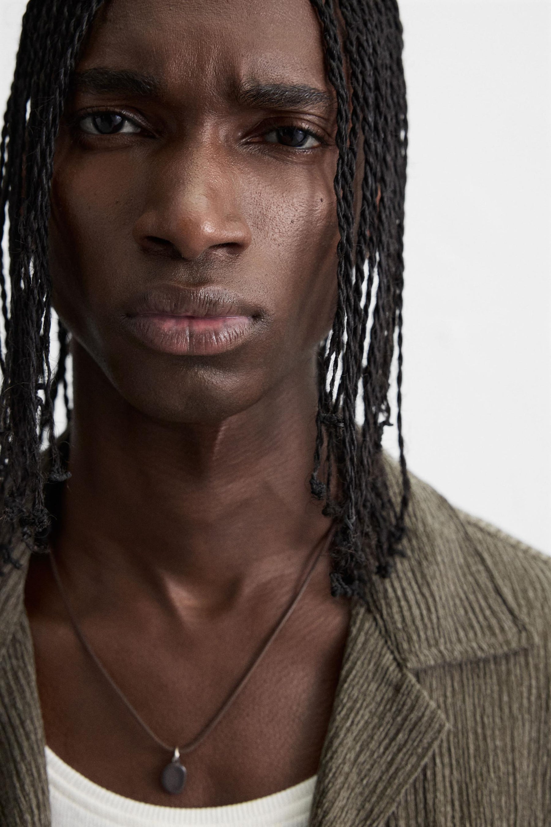 CREASED-EFFECT TEXTURED SHIRT - Image 5