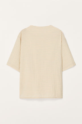 LIMITED EDITION STRIPED FLOWY T-SHIRT - Image 3