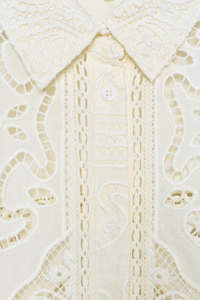 EMBROIDERED SHIRT DRESS ZW COLLECTION - Image 4