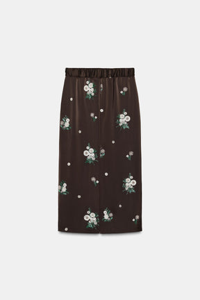 Sequin Embroidered Fashion Skirt