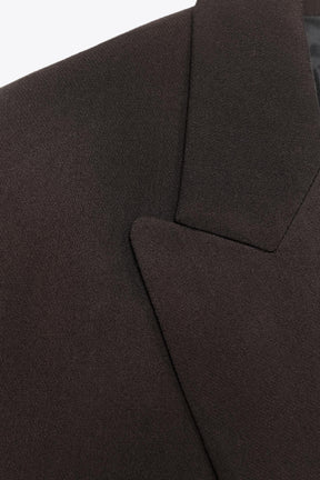 Pinstripe Double-Breasted