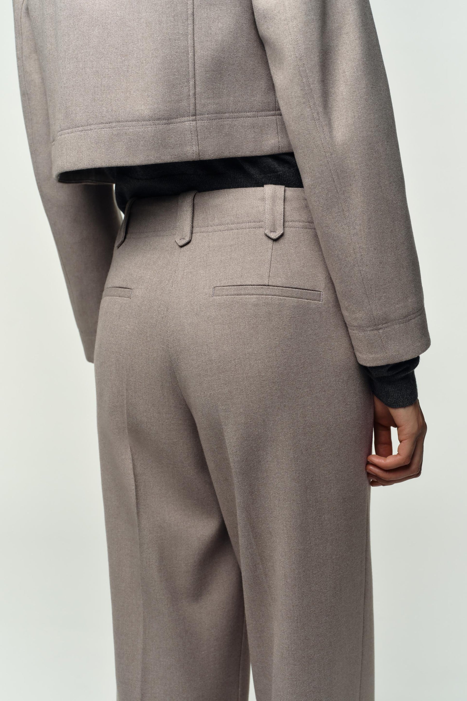 Straight-leg Trousers
