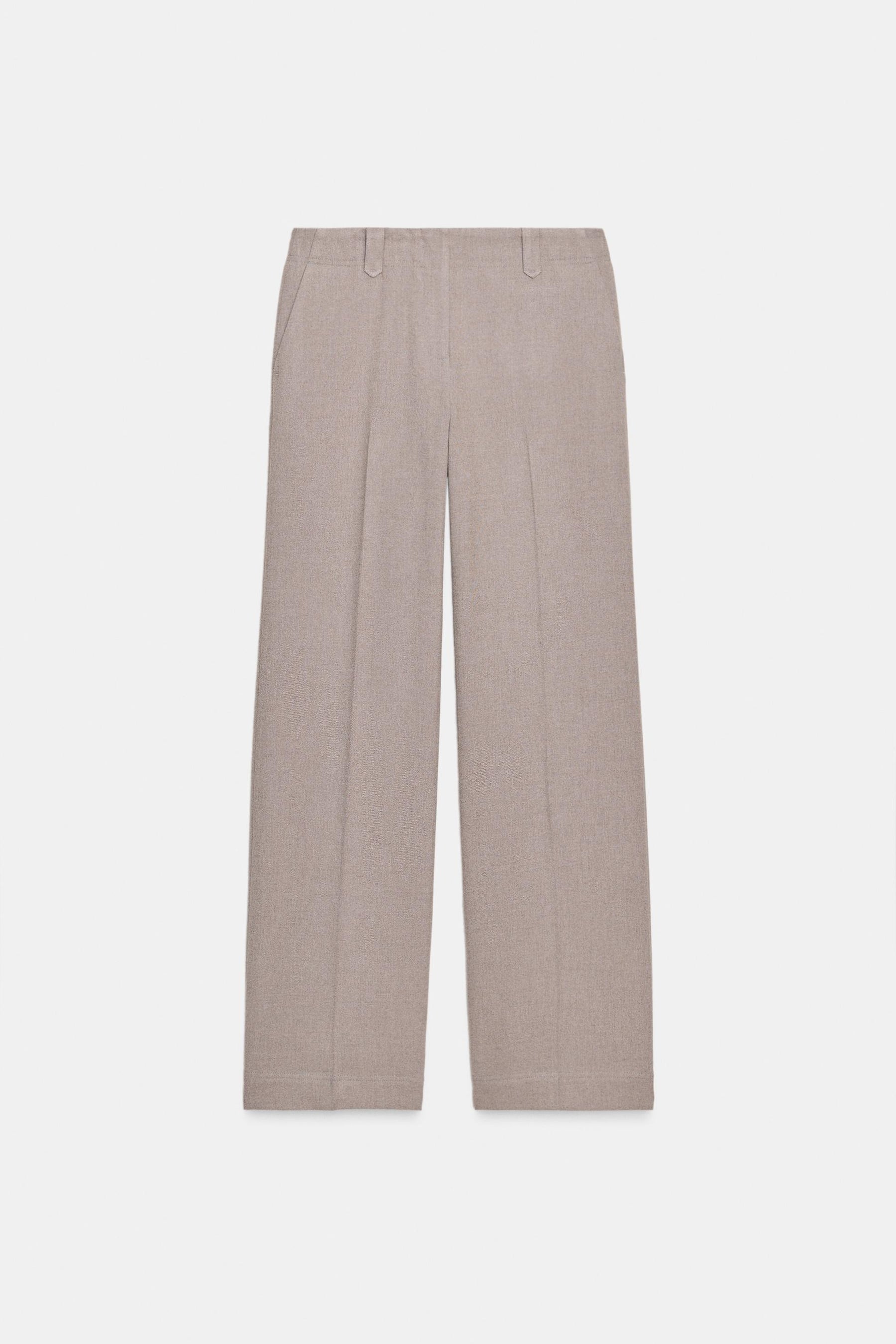 Straight-leg Trousers