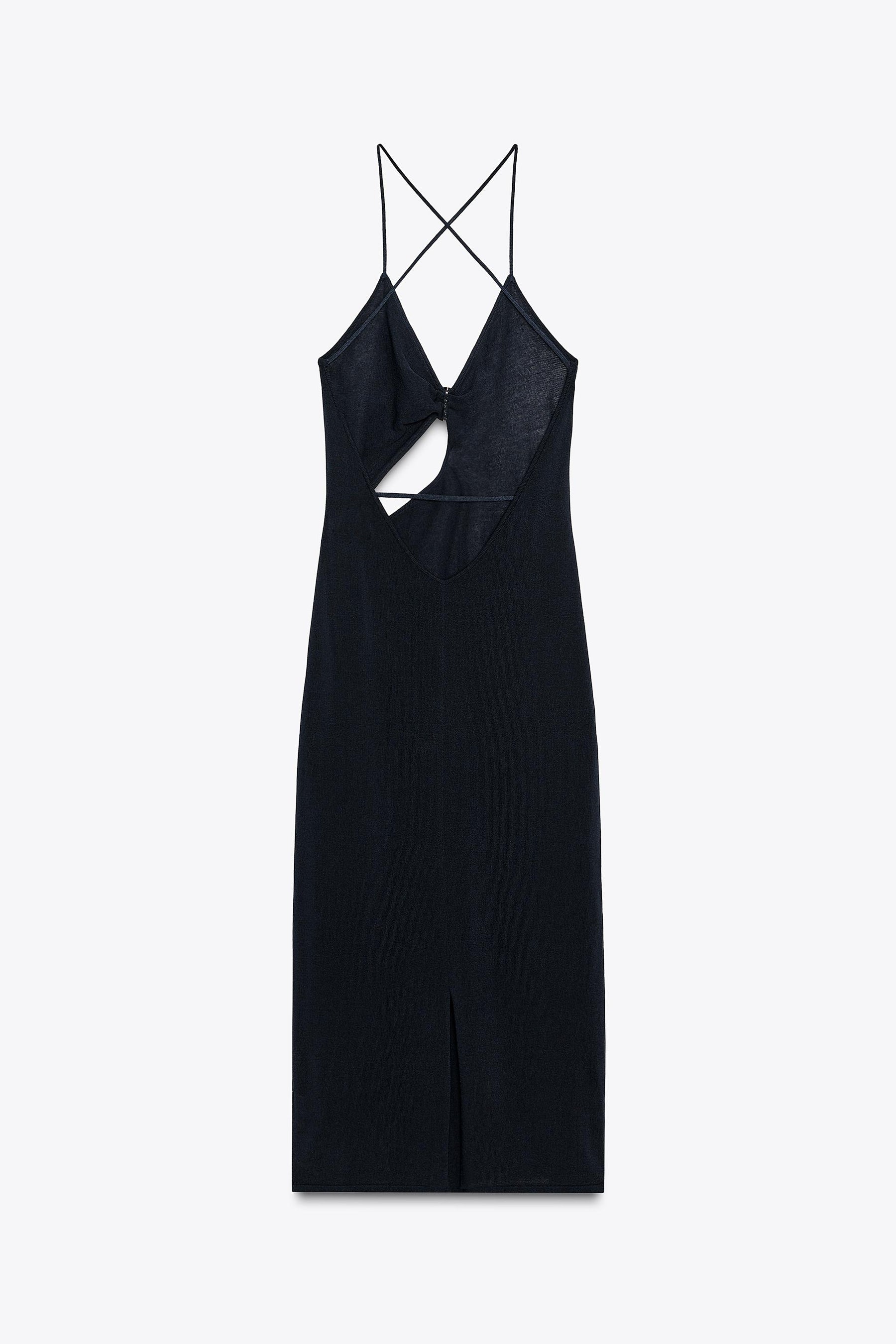 KNIT DRESS WITH CUT OUT DETAIL - Image 8