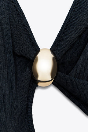 KNIT DRESS WITH CUT OUT DETAIL - Image 9