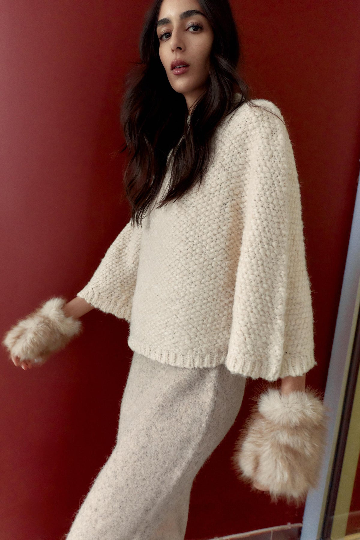 Cape Knit Sweater
