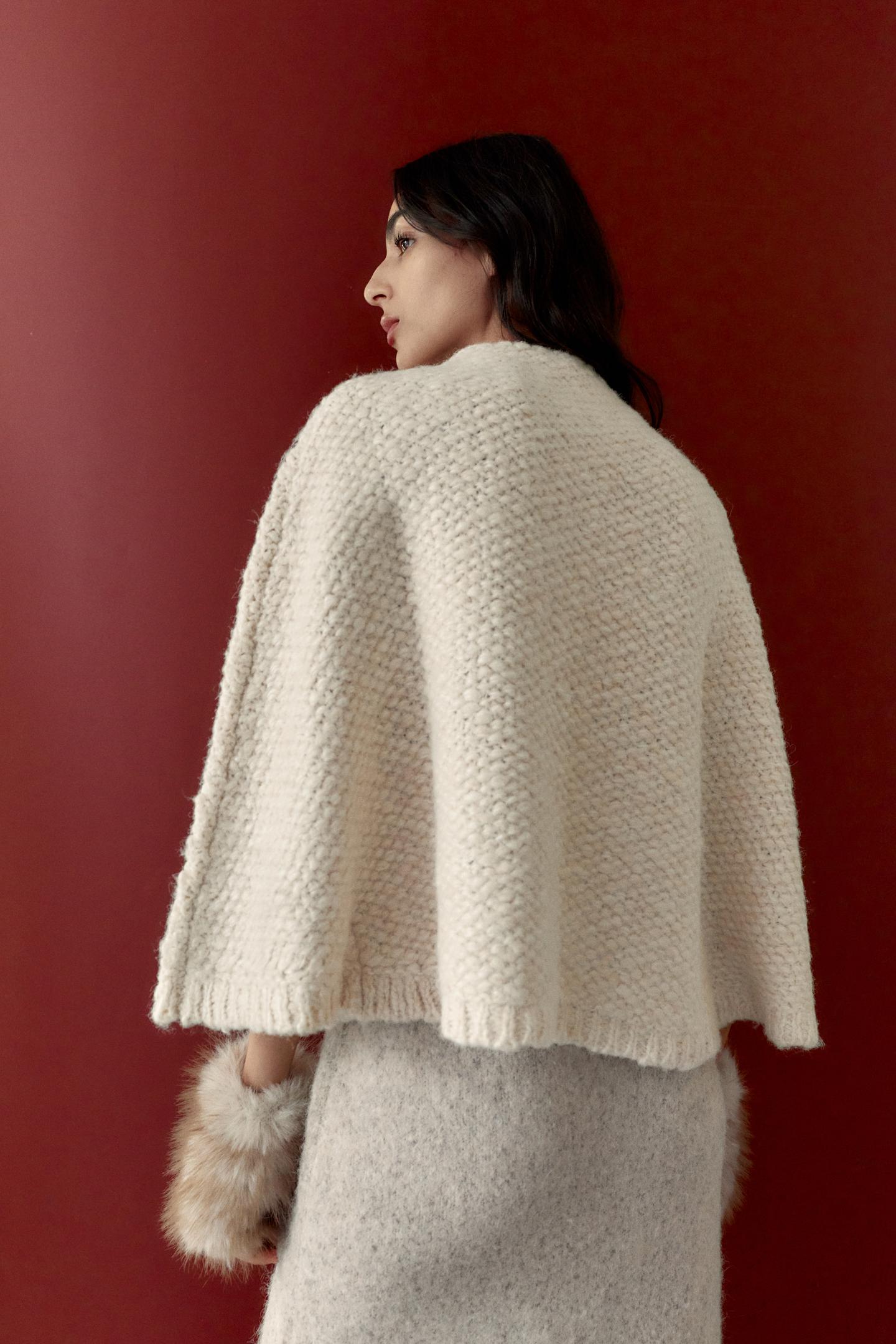 Cape Knit Sweater
