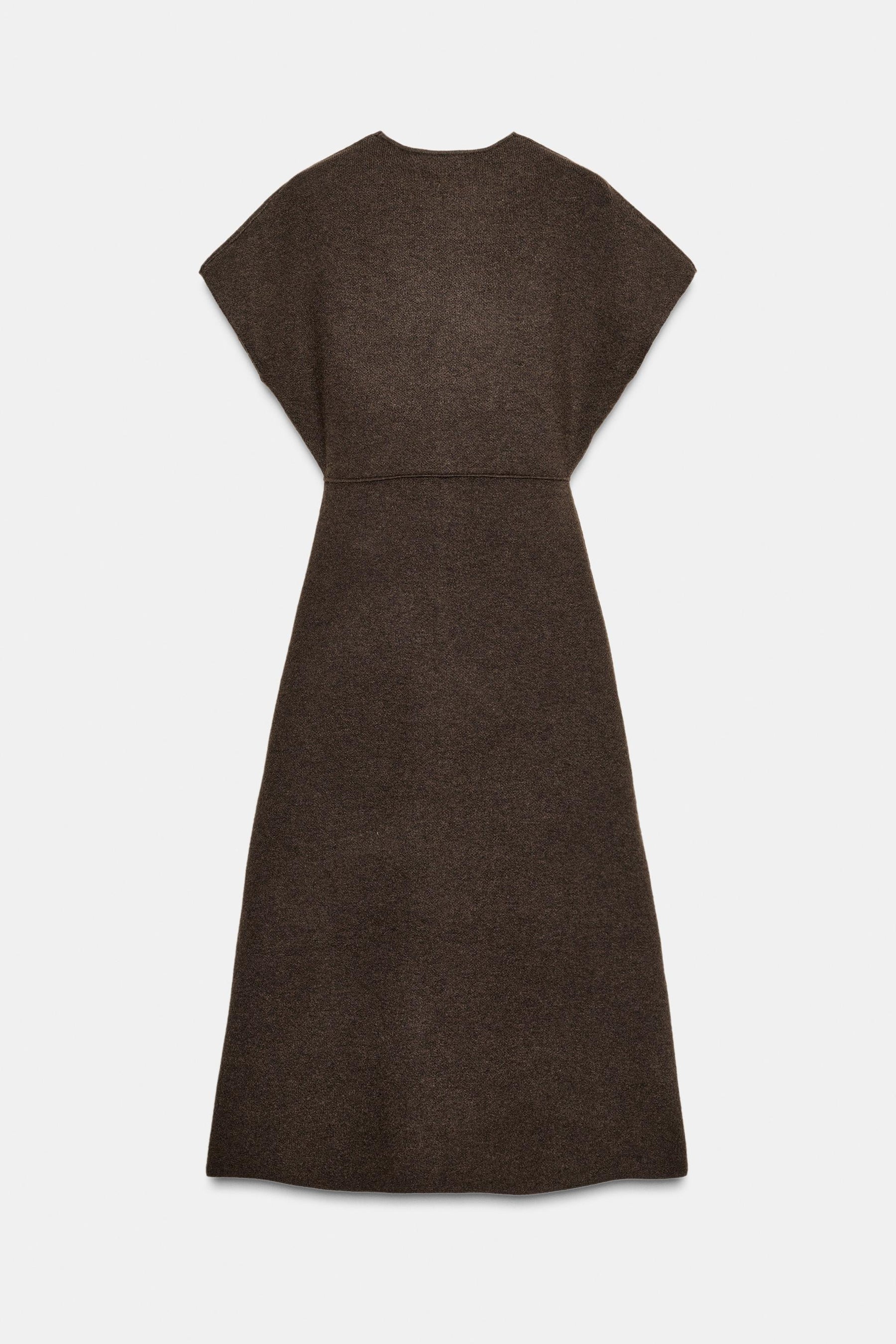 KNITTED MIDI DRESS - Image 6