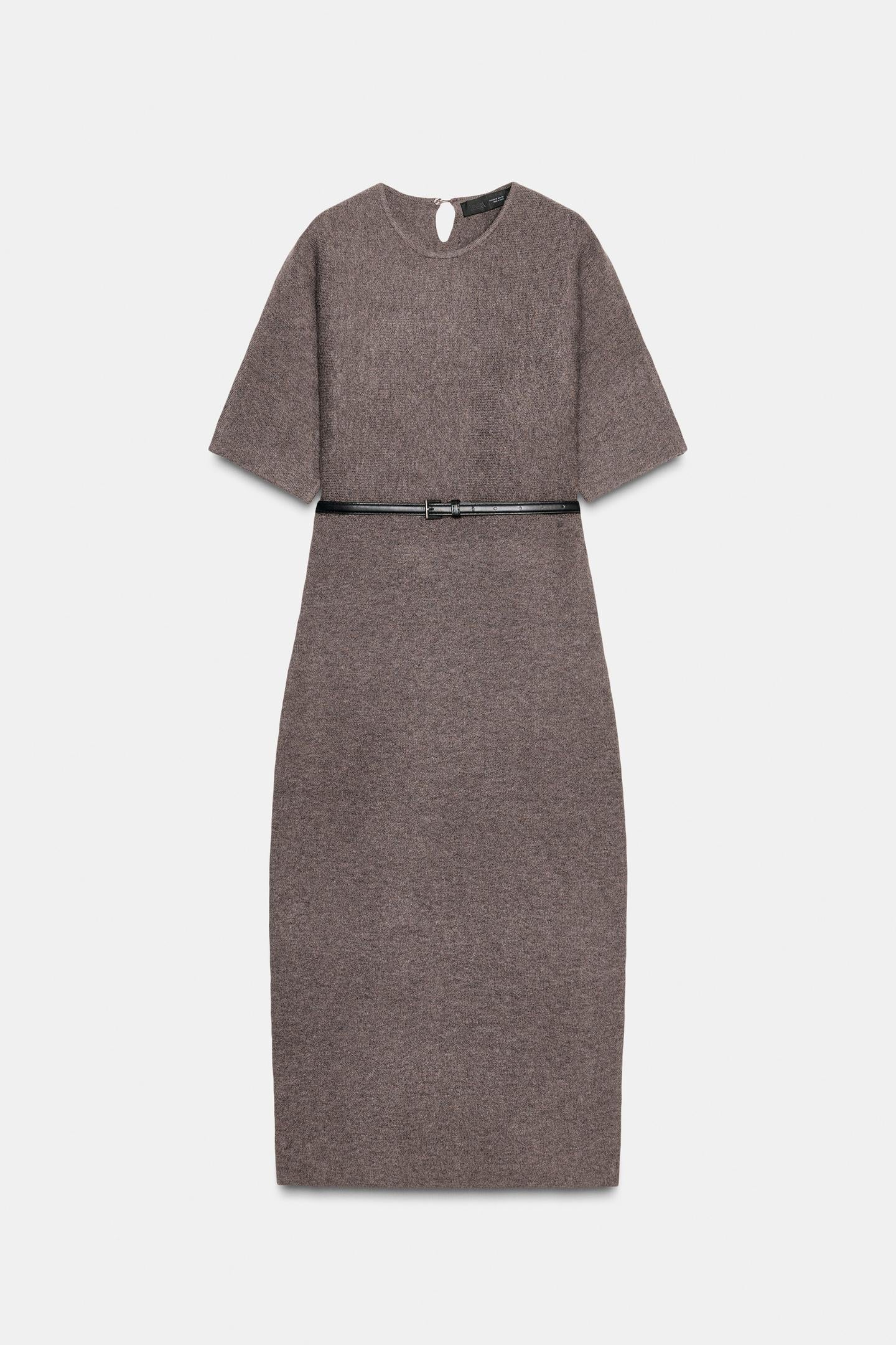 Belted Midi Dress