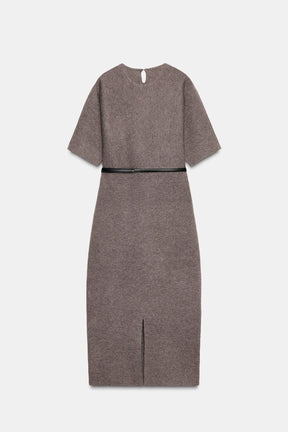 Belted Midi Dress