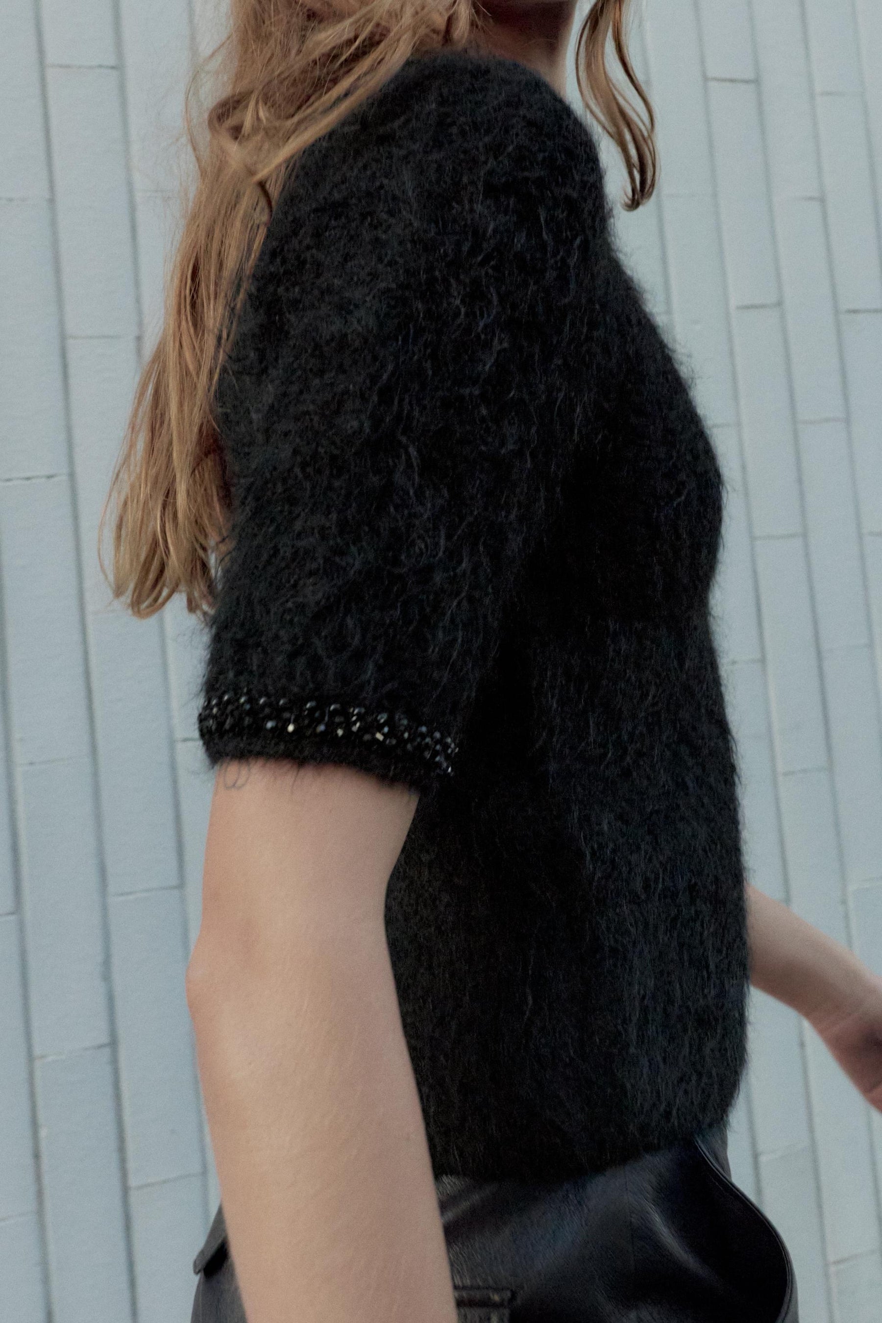 Knit Jumper with Jewel