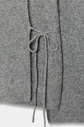 OPEN-SLEEVE CARDIGAN