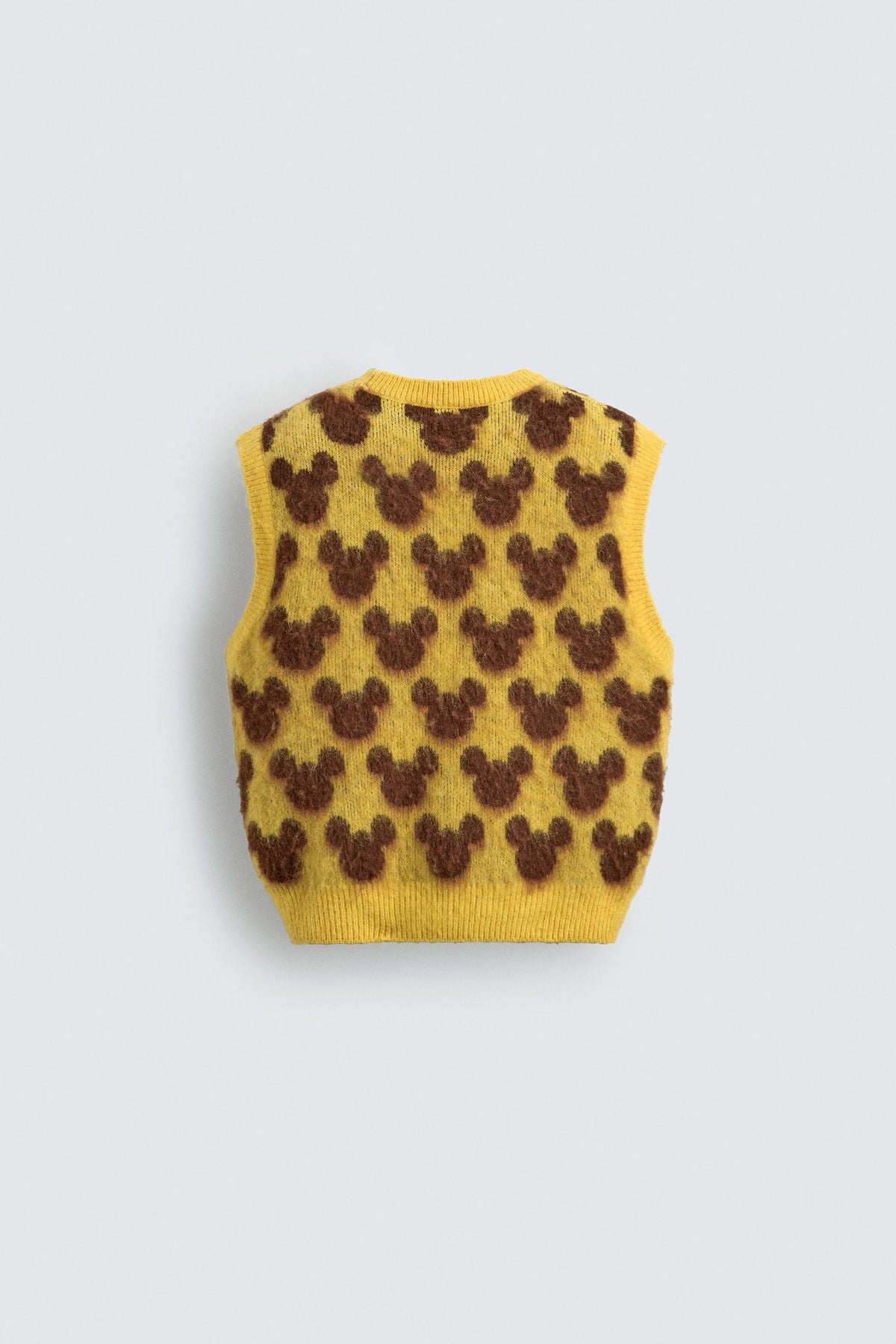 MICKEY SILHOUETTE KNIT VEST - Image 1